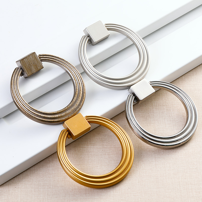 Wholesale OEM Round Zinc Alloy Cabinet Handle , Furniture Drawer Ring Pull Handles Manufacturer and Supplier | YU HUNG Wholesale OEM Round Zinc Alloy Cabinet Handle , Furniture Drawer Ring Pull Handles Manufacturer and Supplier | YU HUNG